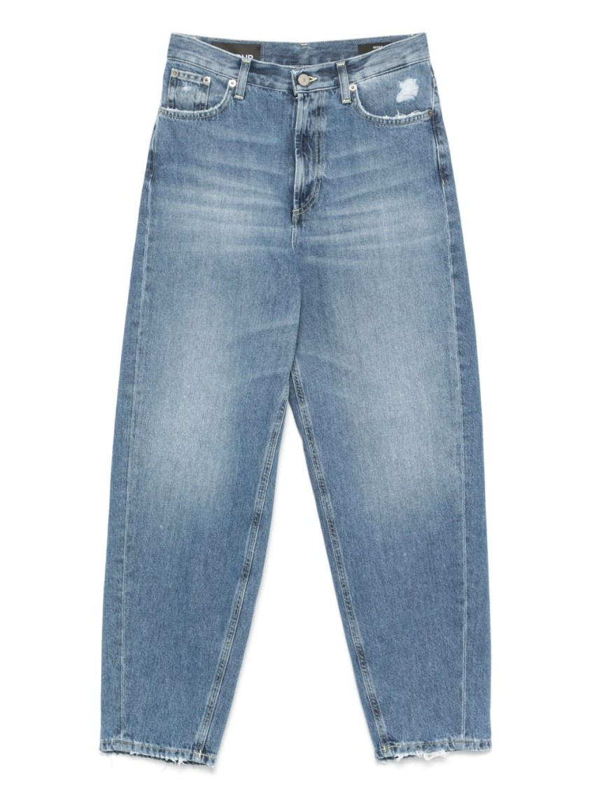 Dondup Loose Blue Denim Jeans