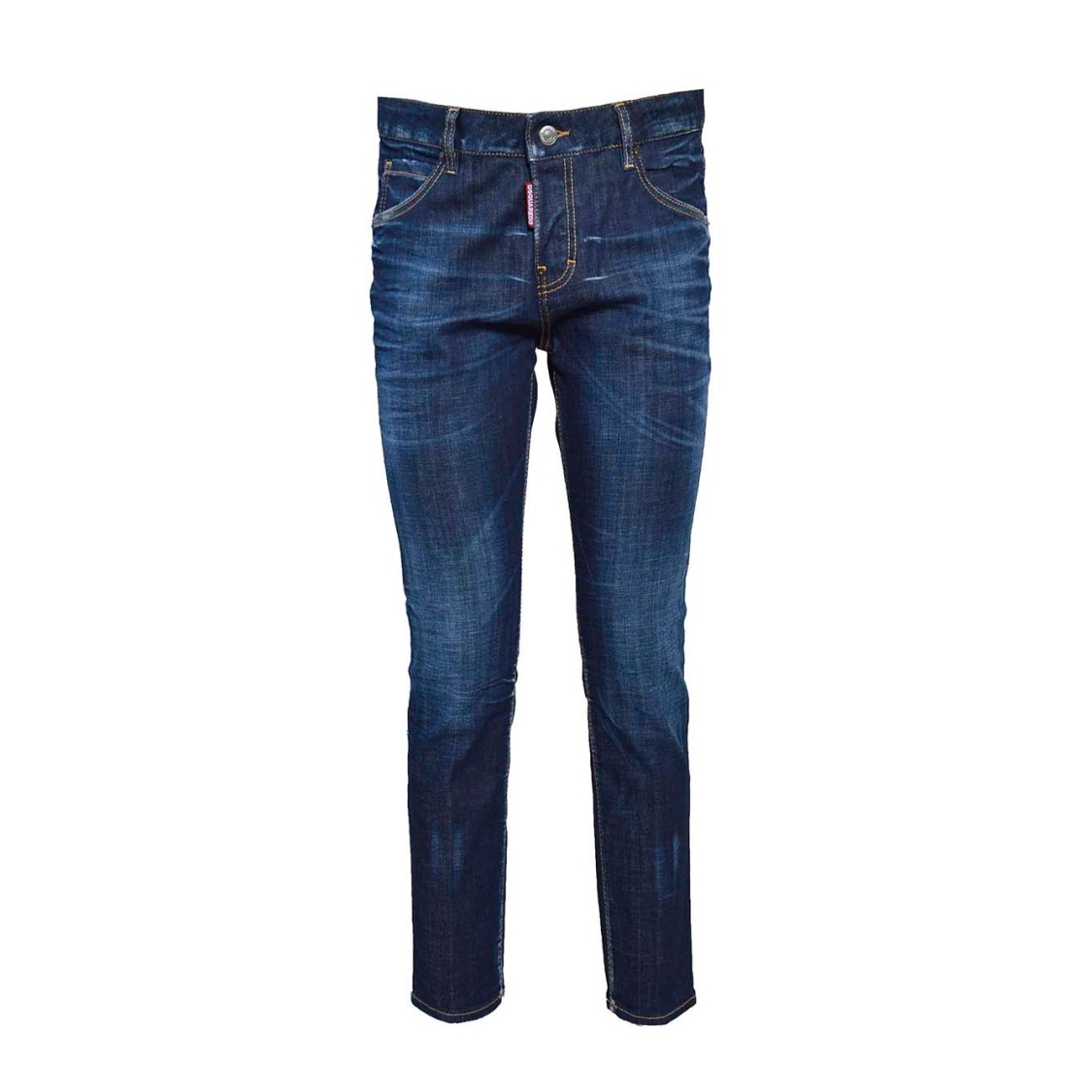 Dsquared2 Cool Girl Blue Denim Cotton Jeans In Blue
