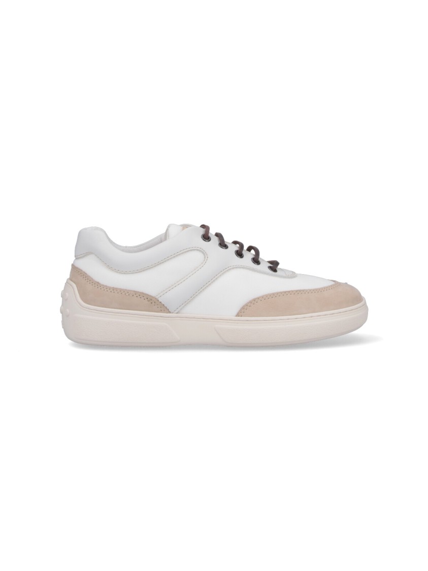Tod's Nubuck Trainers – White