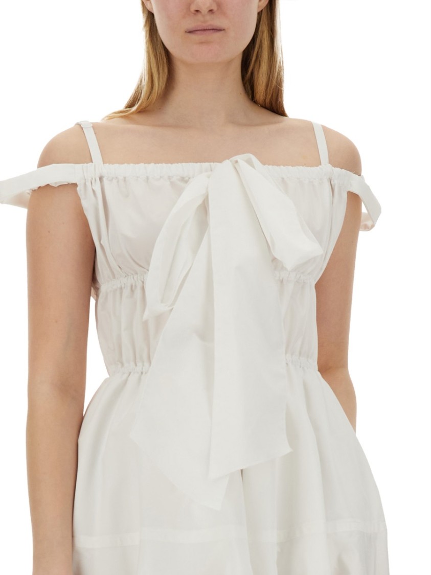 Patou Long Dress In White
