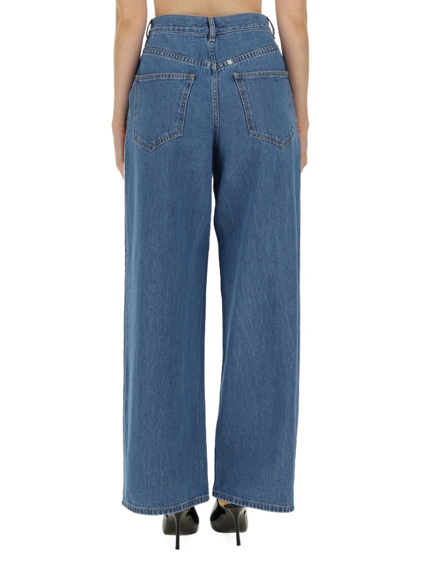 Givenchy Relaxed Fit High-waist Denim Jeans In Blue
