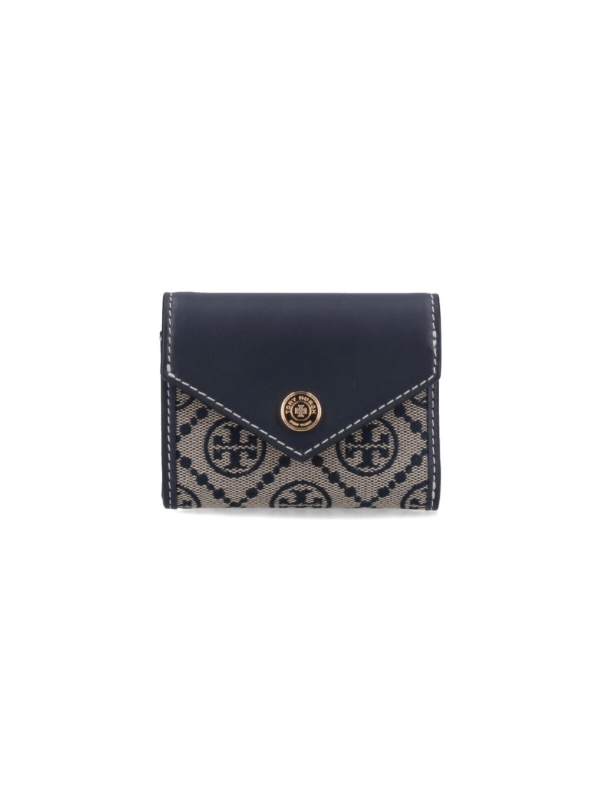 Tory Burch T Monogram Small Trifold Wallet
