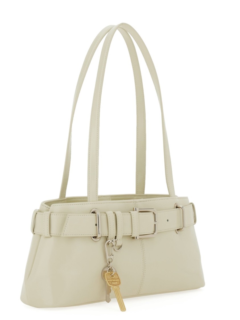 Osoi "brocle" Structured Mini Bag In Neutrals
