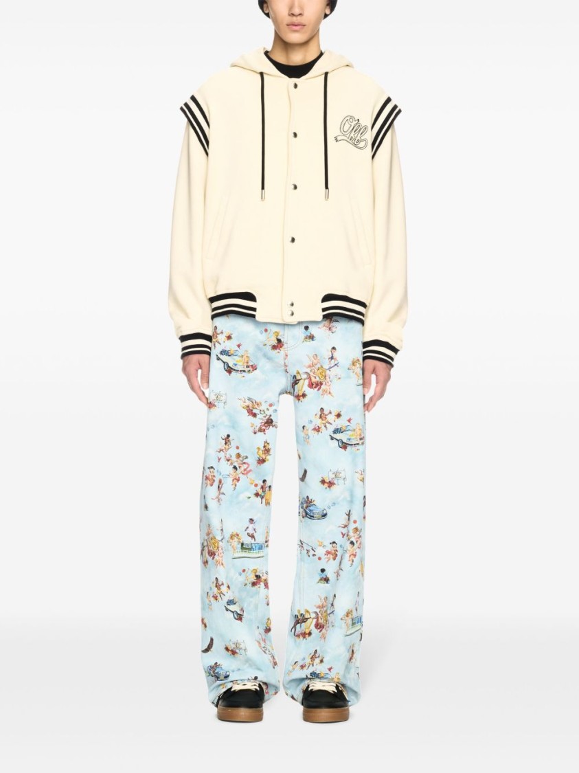 Off-white Varsity-style Hoodie