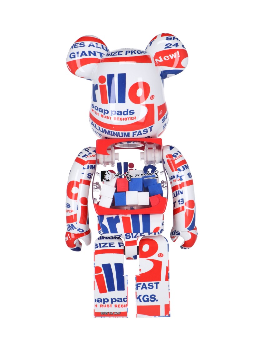 Medicom Toy "be@rbrick Andy Warhol Brillo 1000%" – Multi-color
