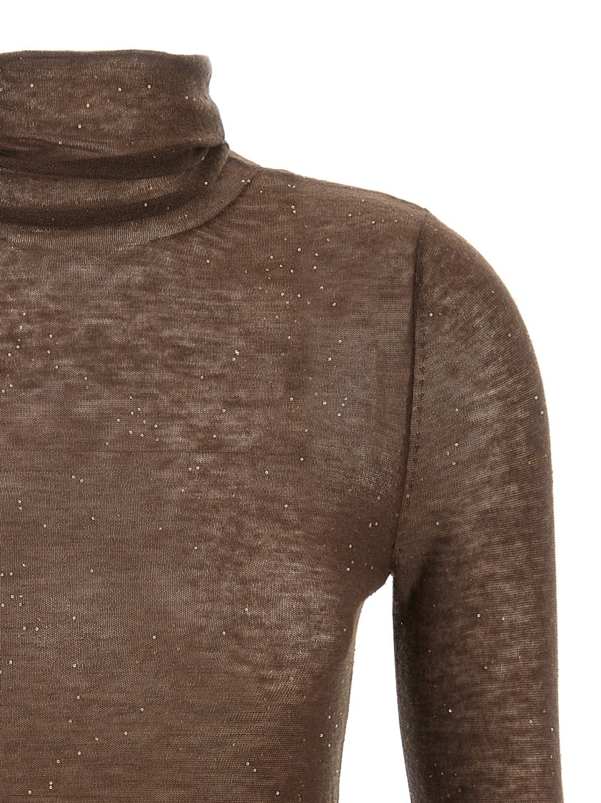 Pinko Sweater In Brown