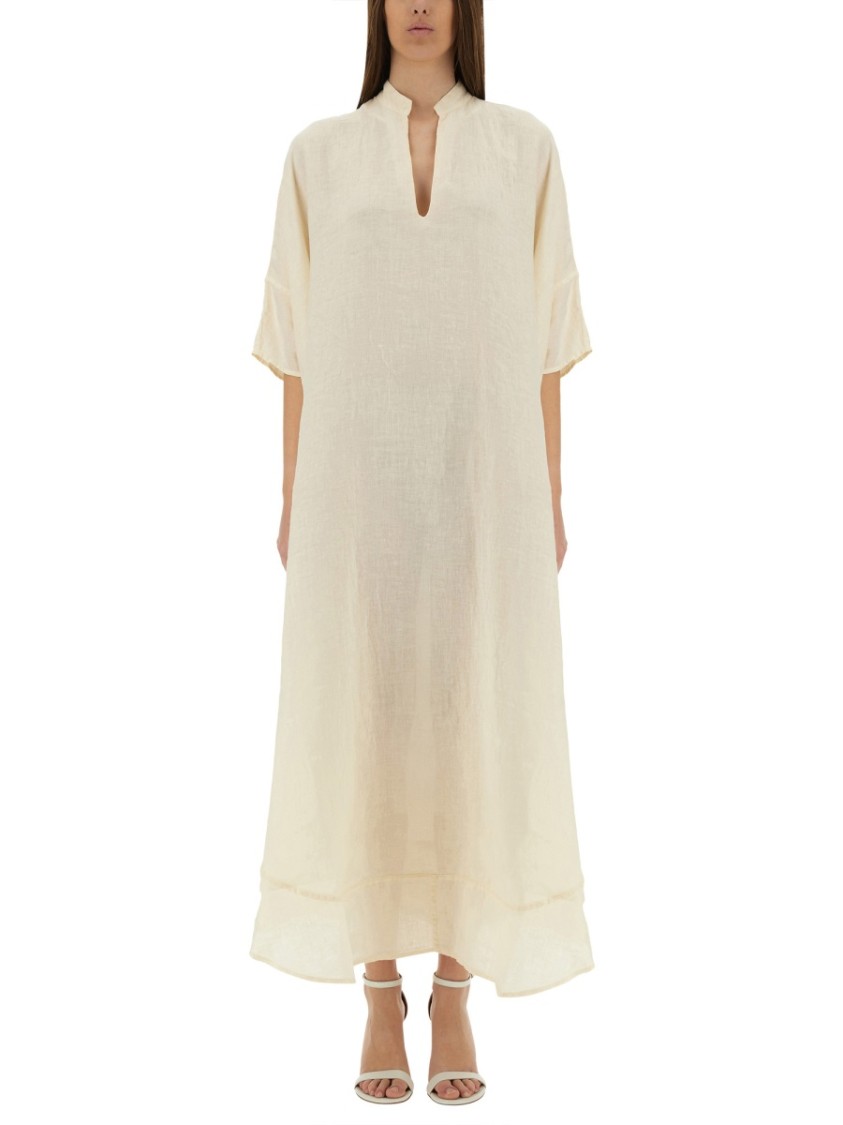 120% LINO 120% LINO RELAXED LINEN KAFTAN