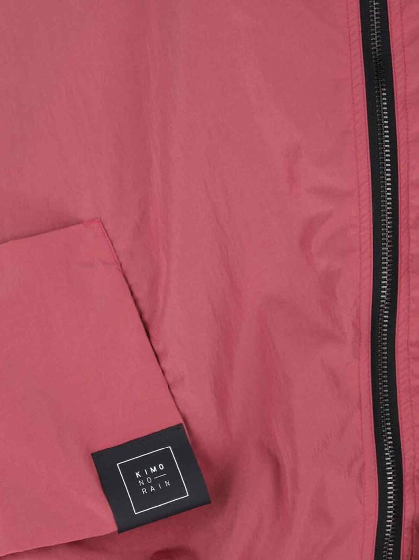 Kimono Rain Reversible Rain Jacket – Pink/black