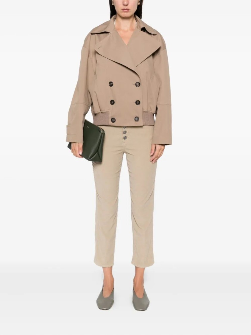 Dondup Koons Bot Gioie 5-pocket Pants In Neutral
