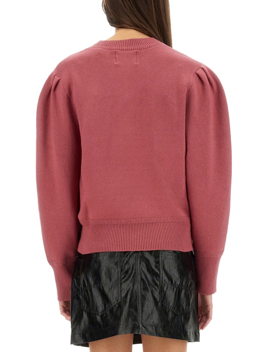 Isabel Marant Étoile Kelaya Fine Knit Blend Sweater In Pink