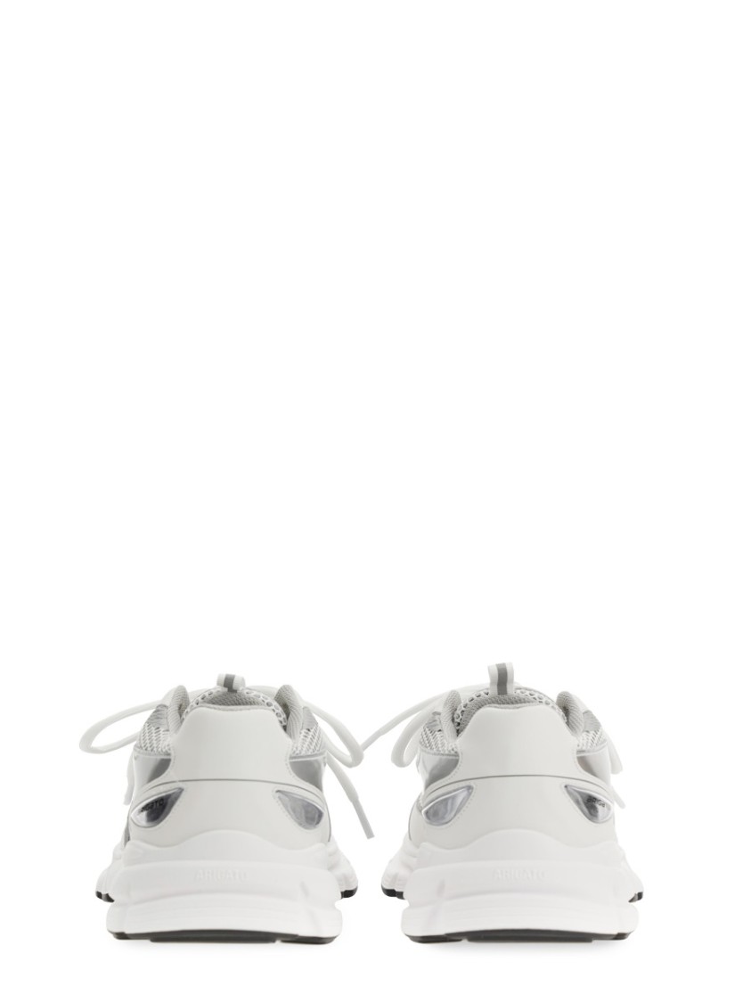 Shop Axel Arigato "marathon" Runner Sneakers In White