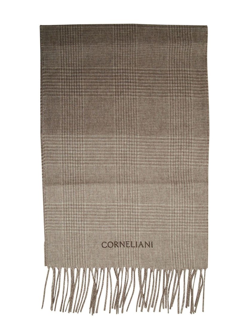 Corneliani Scarfs In Brown