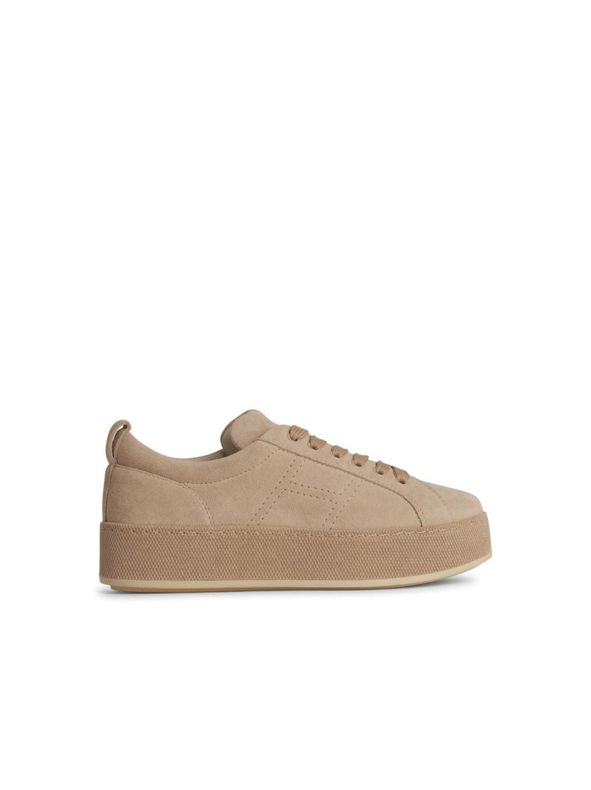 【送料&関税込】Hogan h681 Beige Leather Sneakers Hogan H681 Beige Leather Sneakers in Brown | eBay