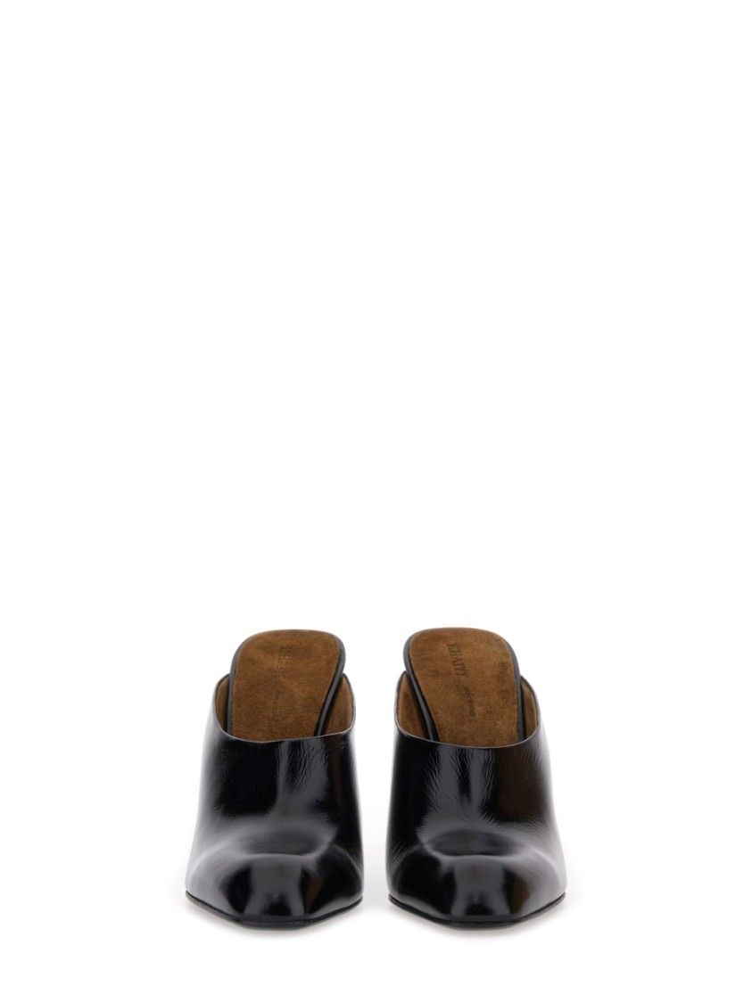 Khaite Colt 100 Leather Mules