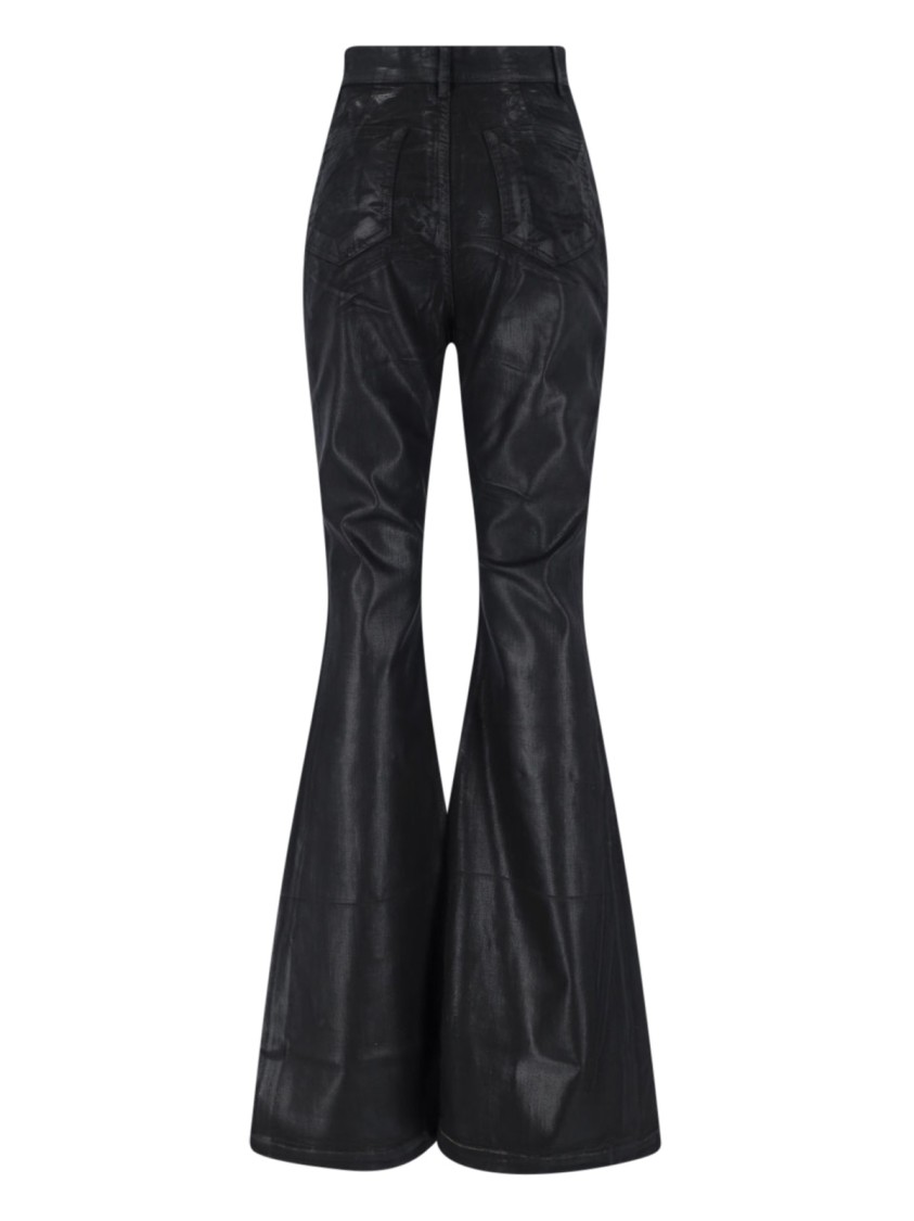 Rick Owens Drkshdw Drkshdw By Rick Owens "bolan" Bootcut Jeans – Black In Black