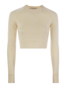 Sportmax Gerarda Crystal Top With Stand-Up Collar | THE LIST Sportmax Gerarda Crystal Top With Stand-Up Collar | THE LIST
