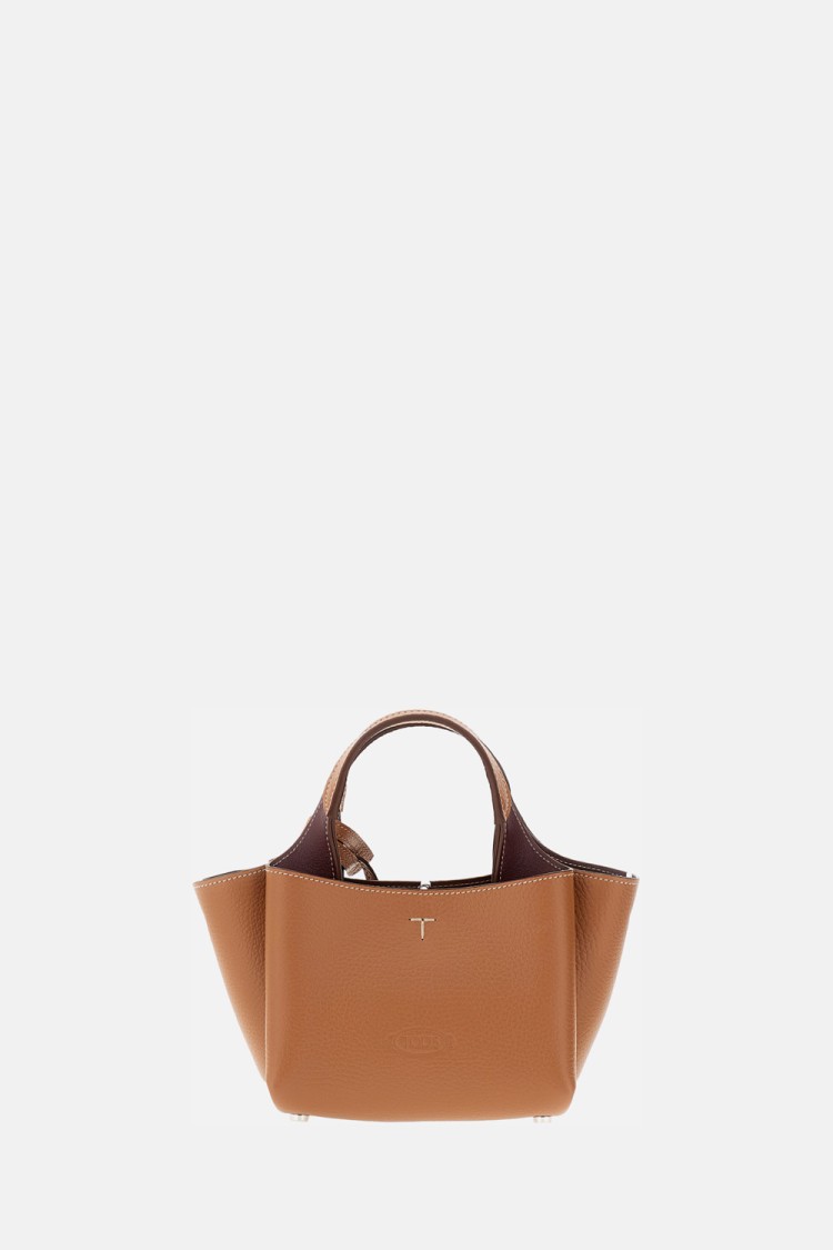 Tod's Apa 2 Handle Micro Bag In Brown