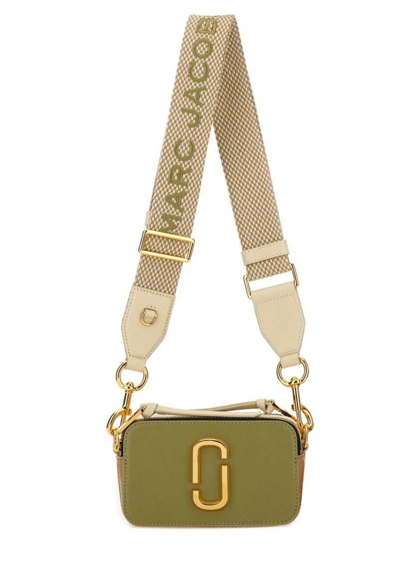 Marc Jacobs Block Design Gold-tone Hardware Cross-body