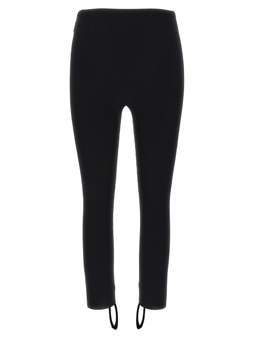 Nensi Dojaka Blackwhite Sadie Leggings In Black
