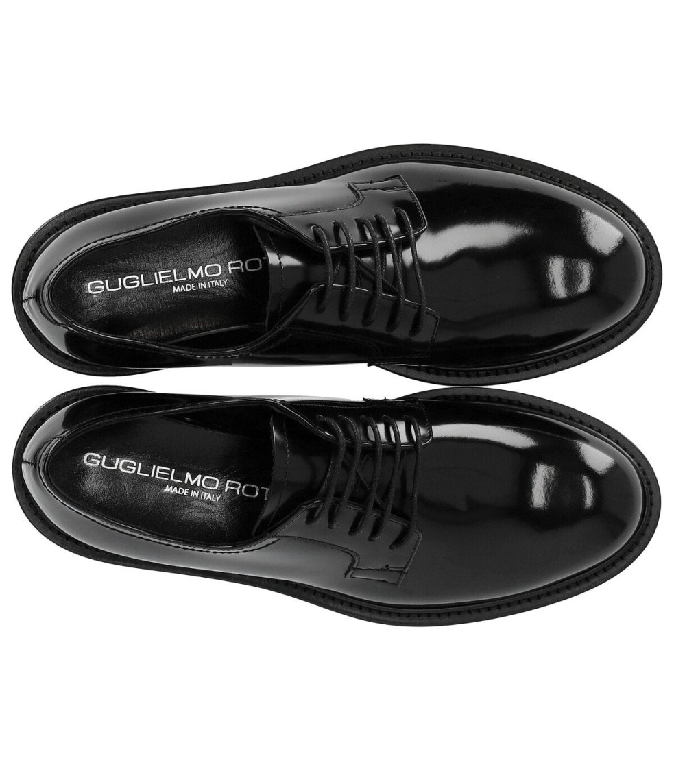 Guglielmo Rotta Palma Black Lace Up In Black