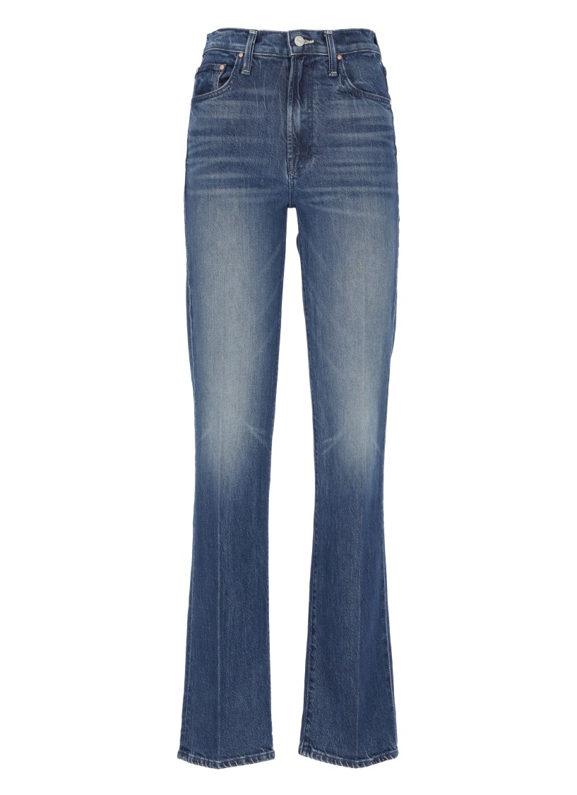 Mother The Rambler Jeans In Blue