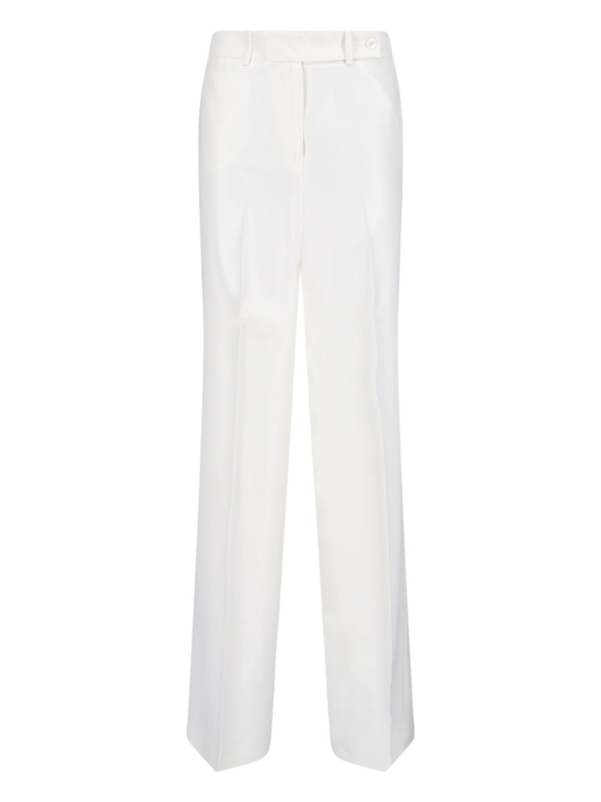 Kiton Straight Trousers With Belt Loops And Pockets