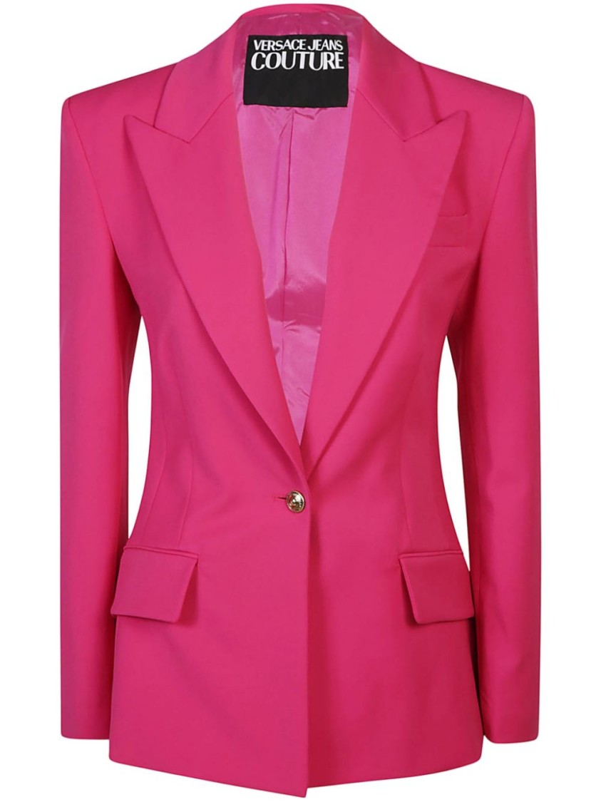 Versace Jeans Couture Blazer Woman Color Fuchsia In Pink