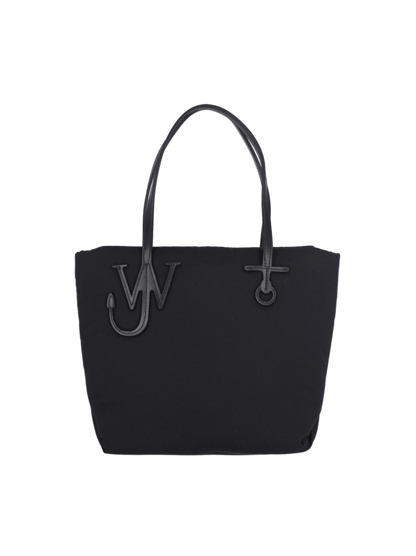 J. W. Anderson Small "Puffy Anchor" Tote Bag  Black