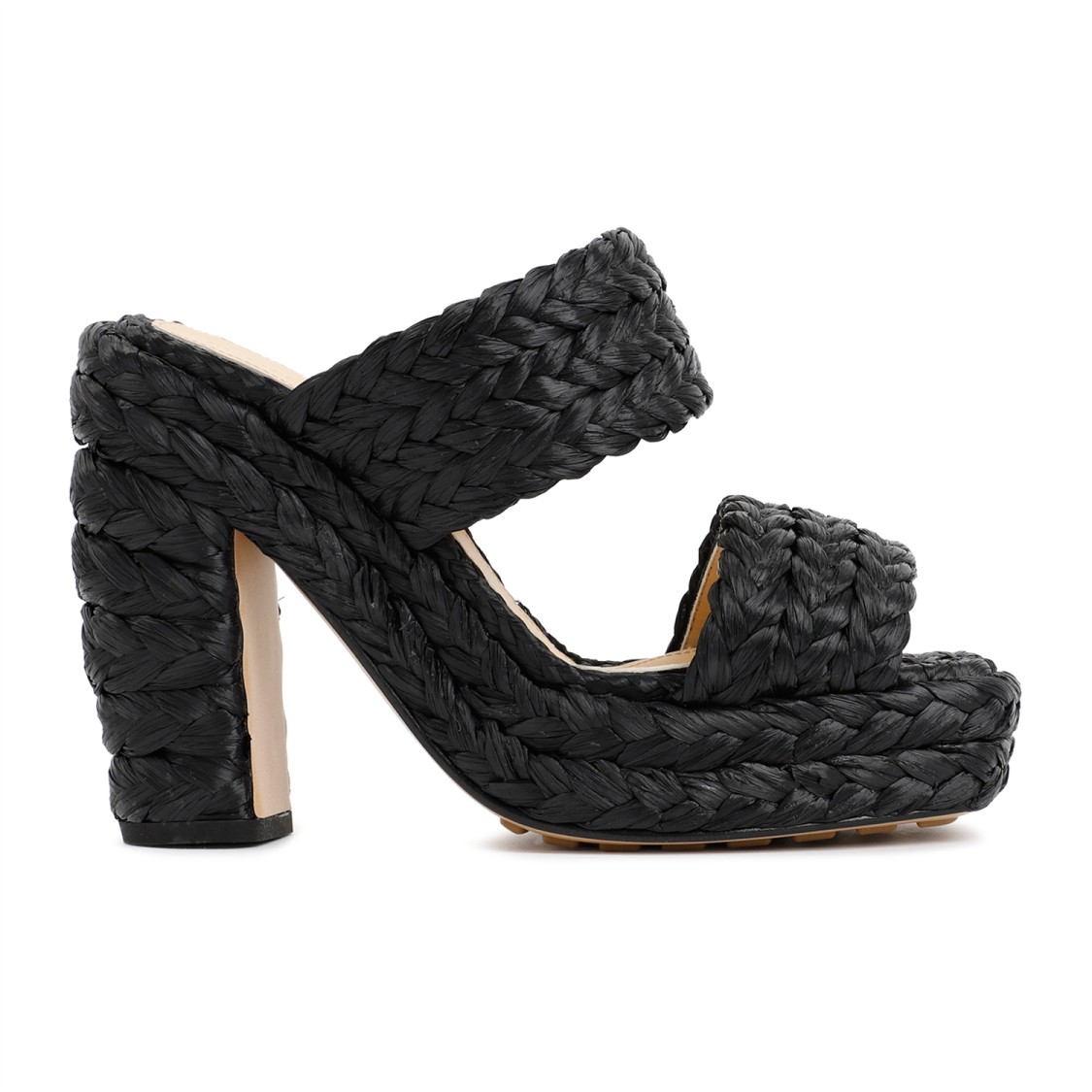 サンダル・ミュール BOTTEGA VENETA Bottega Veneta Raffia Sandals Bottega Veneta Jack Striped Raffia Sandals | Saks Fifth Avenue