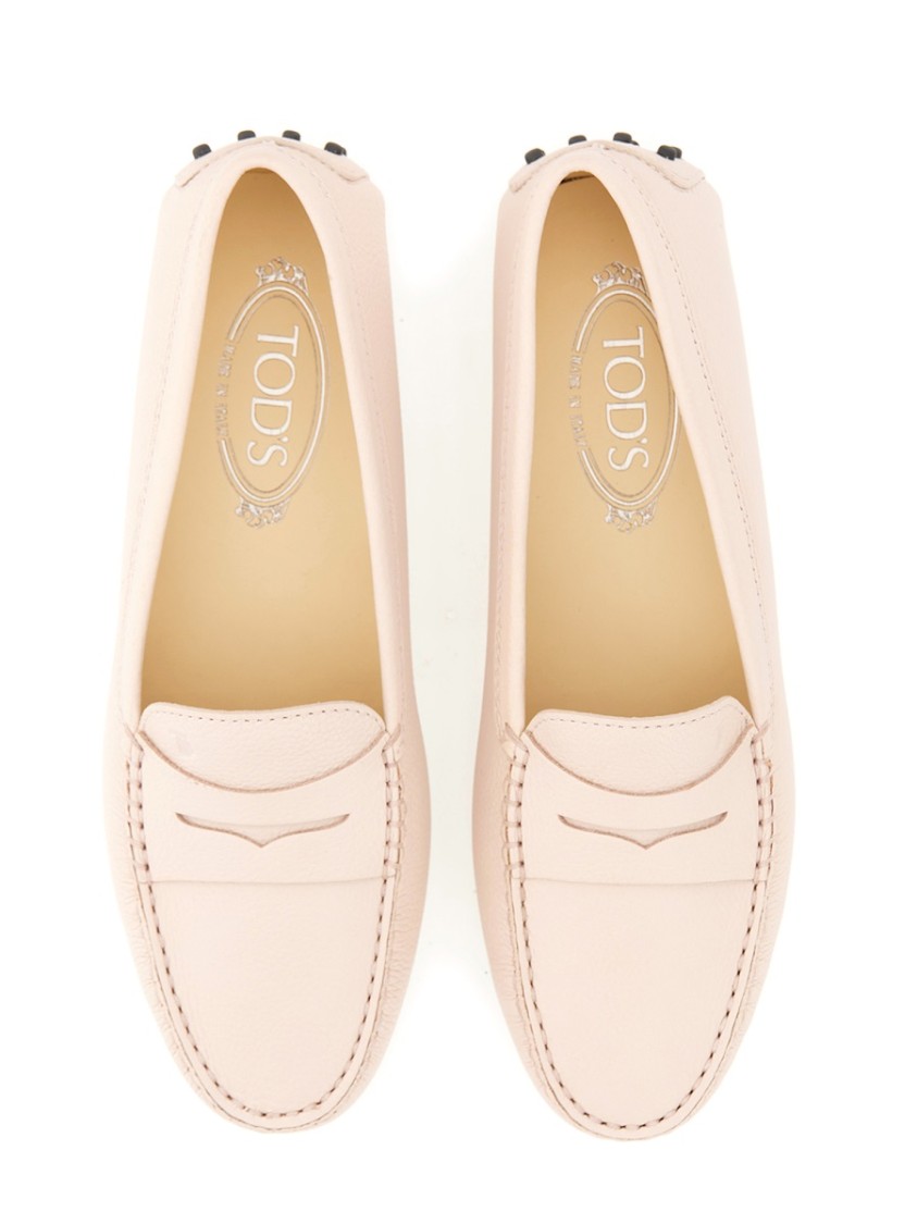 Shop Tod's Calfskin Leather Loafers
