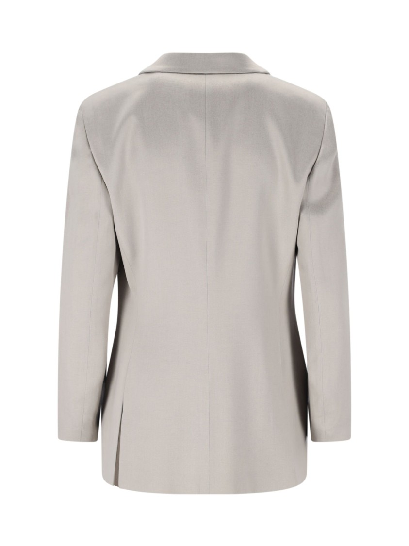 Giorgio Armani Double-breasted Blazer - Grey