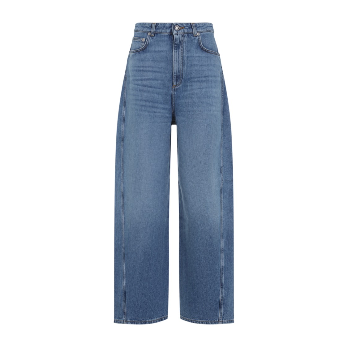 Givenchy Medium Blue Cotton Trousers