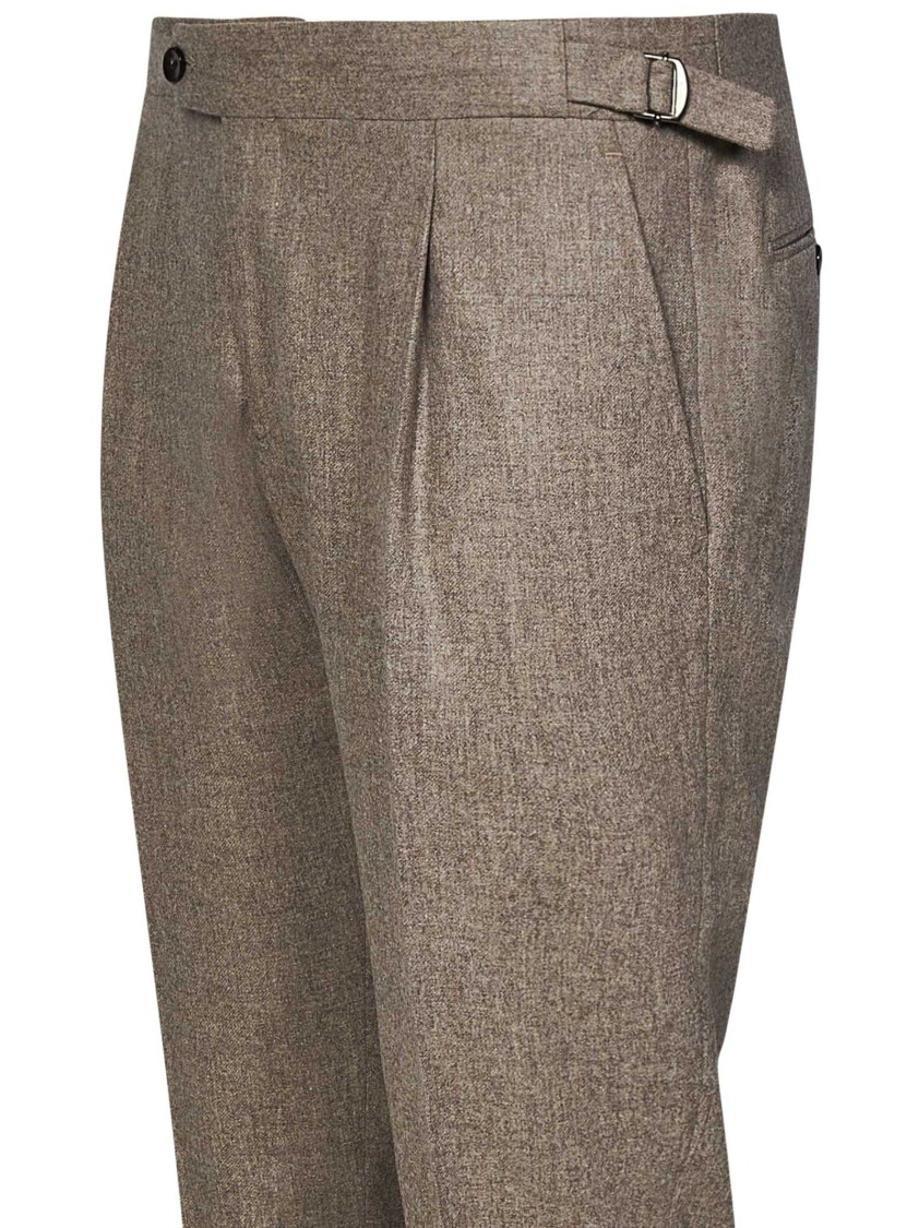 Franzese Collection Franzese Napoli Lapo Elkan Model Trousers In Brown