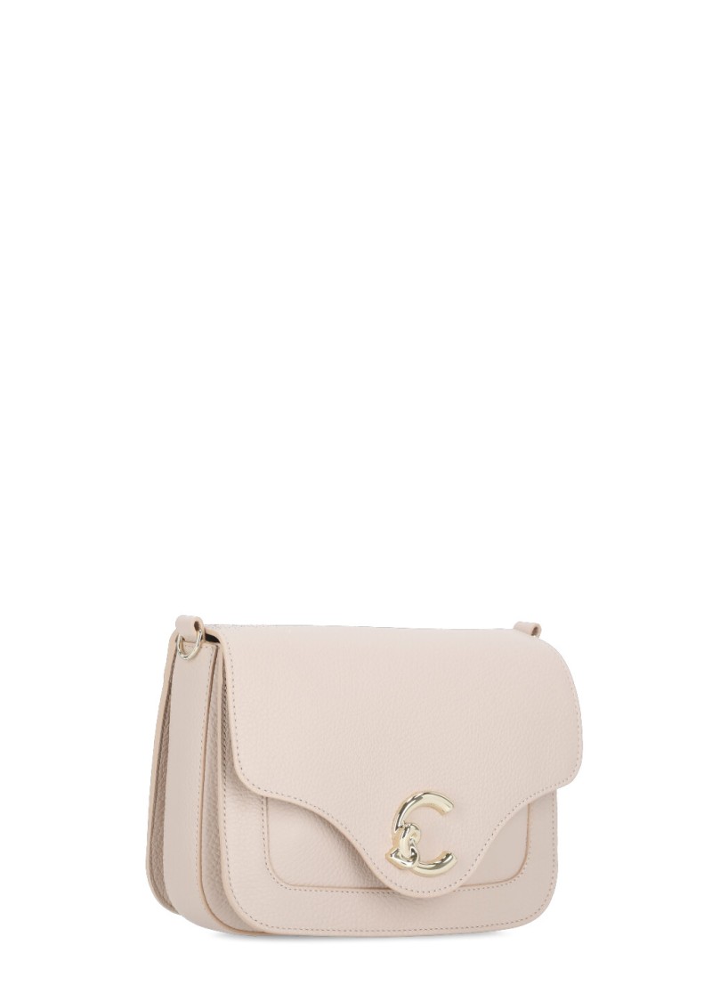 Shop Coccinelle Pink C-me Shoulder Bag