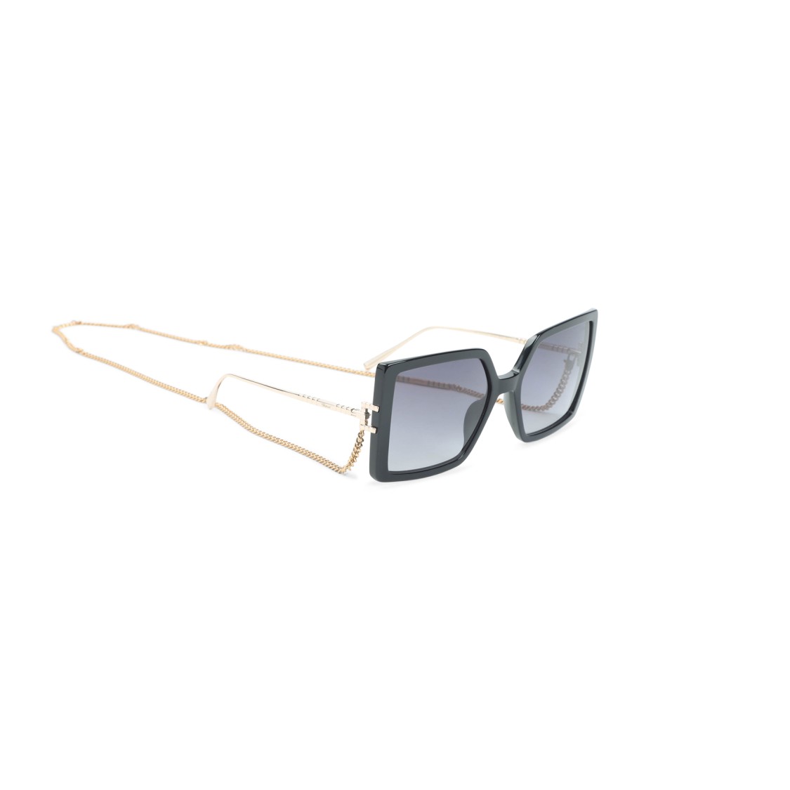 Chopard Bold Oversized Square Frame  Eyewear Ikch334 Sunglasses In Gray
