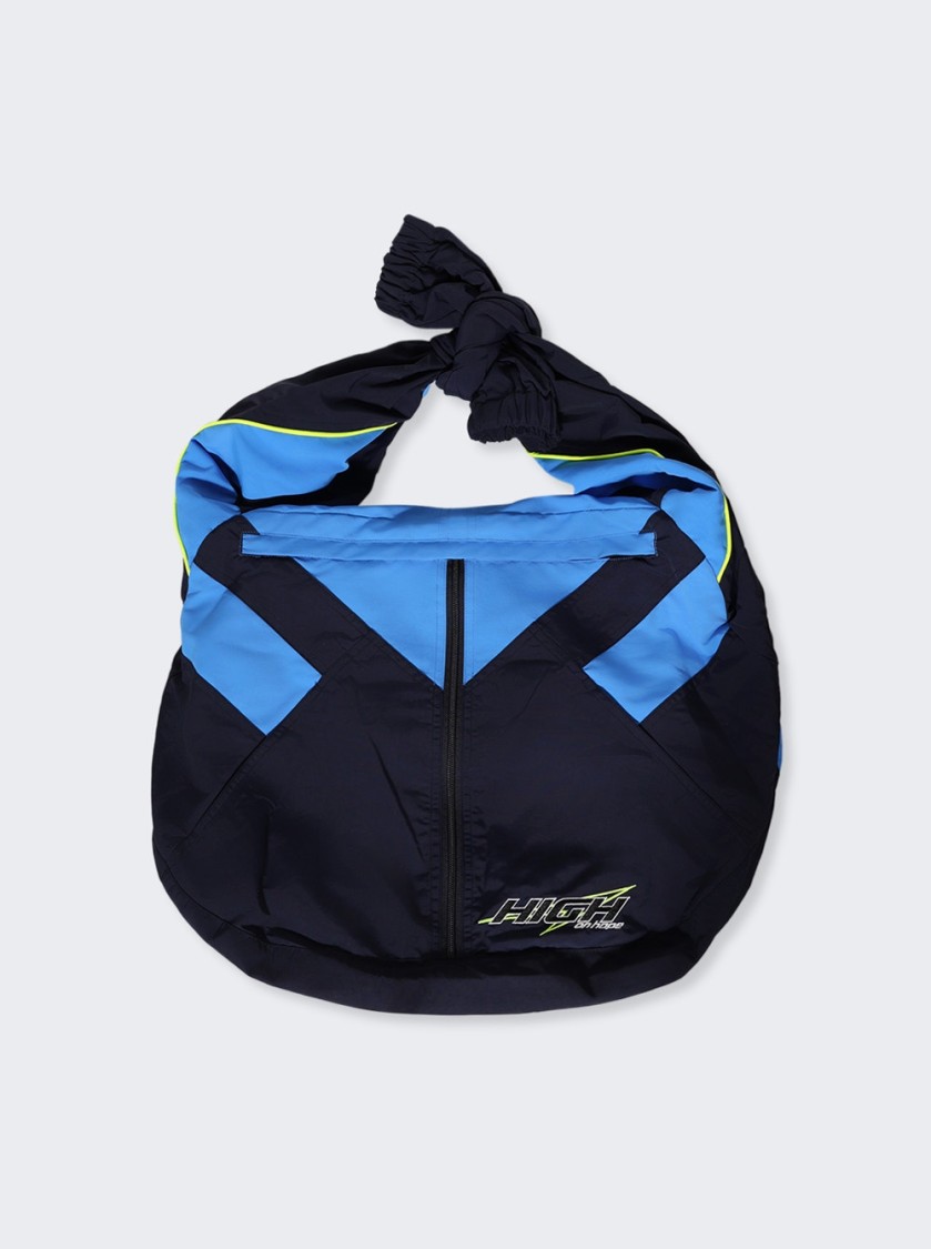 MARTINE ROSE MARTINE ROSE TRACK JACKET TOTE BAG BLUE NAVY