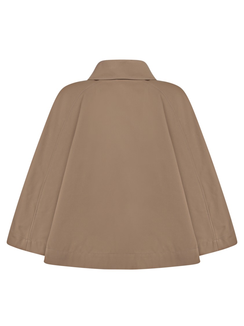 Burberry Bespoke Brown Trench Coat With Structured Collar In Brown
