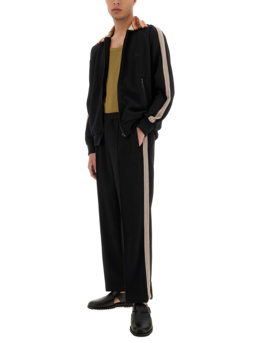 Sasquatchfabrix Striped-panel Jacket