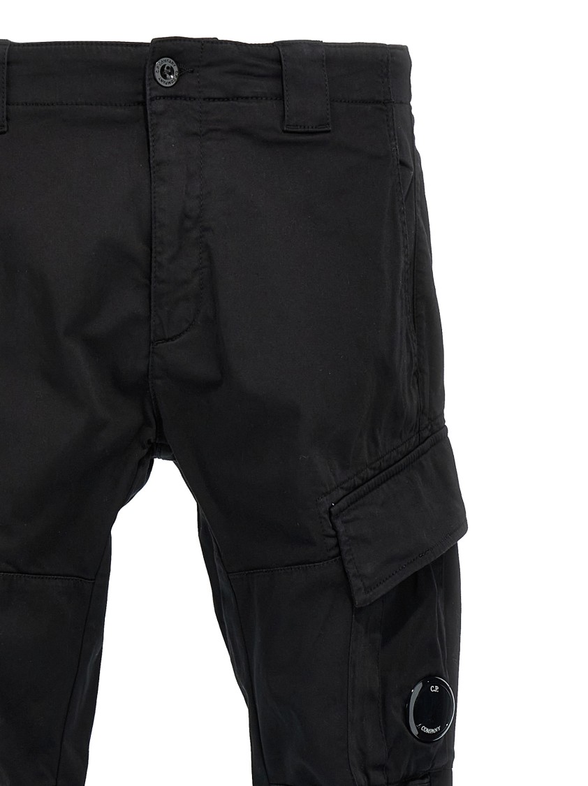 C.p. Company C. P. Company Lente Cargo Pants In Black