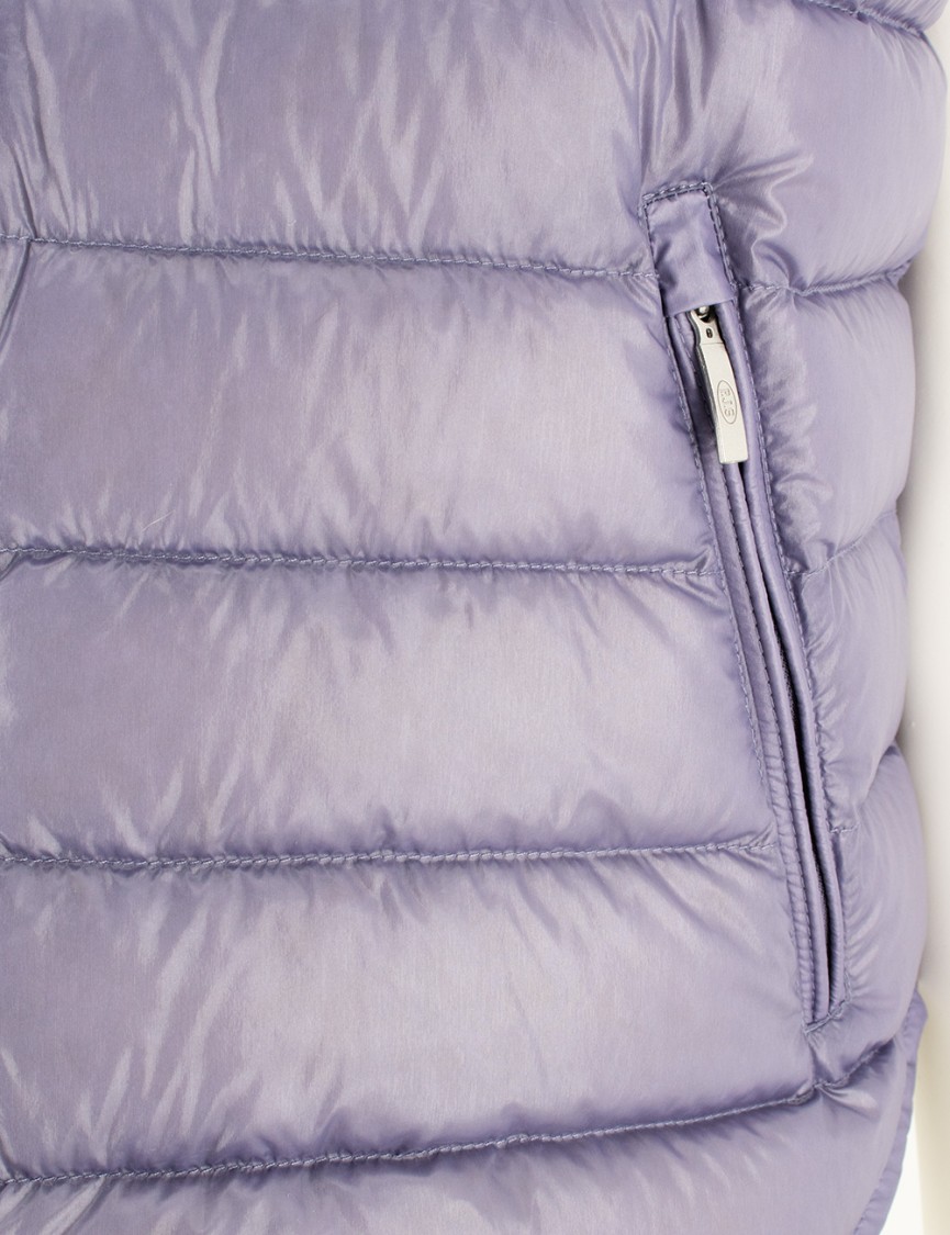 Parajumpers Quilted Down Jacket With Two-way Zip Closure