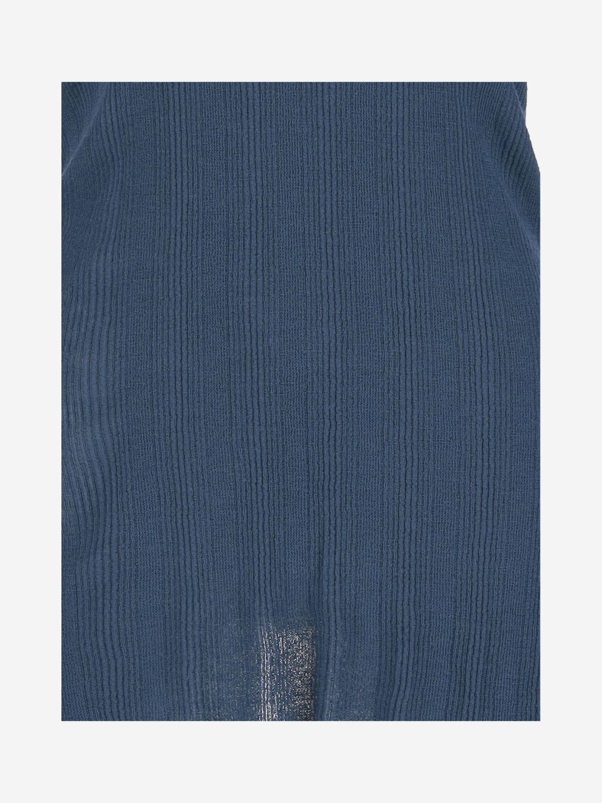 Jil Sander Wool Jersey In Blue