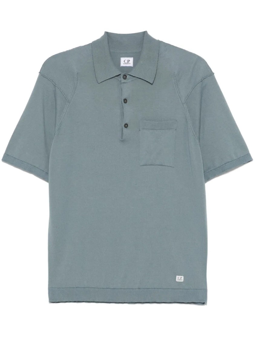 C.P. COMPANY C.P. COMPANY KNITTED POLO SHIRT