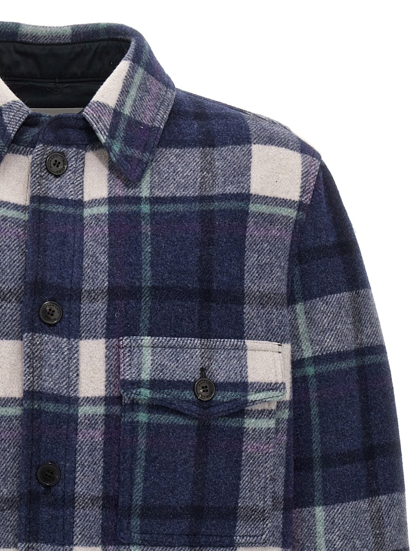 Isabel Marant Kevron Jacket In Blue