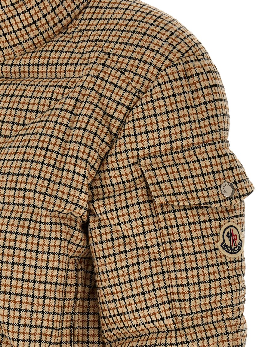 Moncler Keros Down Jacket In Neutral