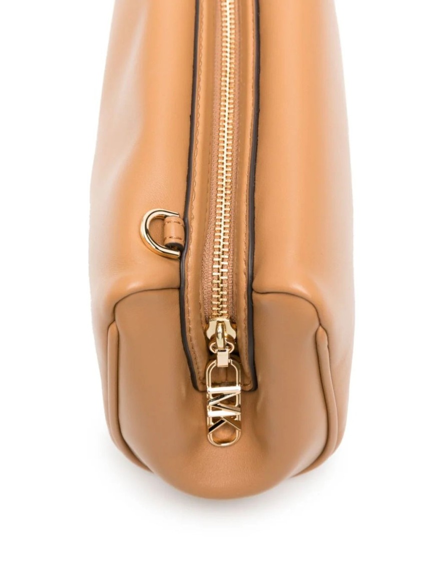 Michael Kors Medium Soft Tz Xbody In Brown