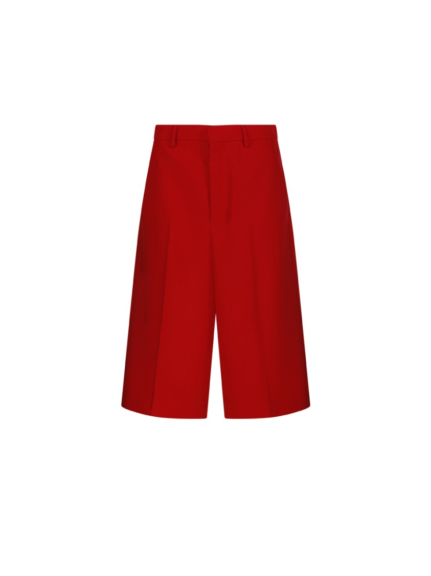 Ami Alexandre Mattiussi Ami Tailored Wide Bermuda Shorts