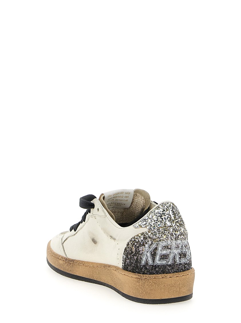 Golden Goose Ball Star Sneakers In Neutral
