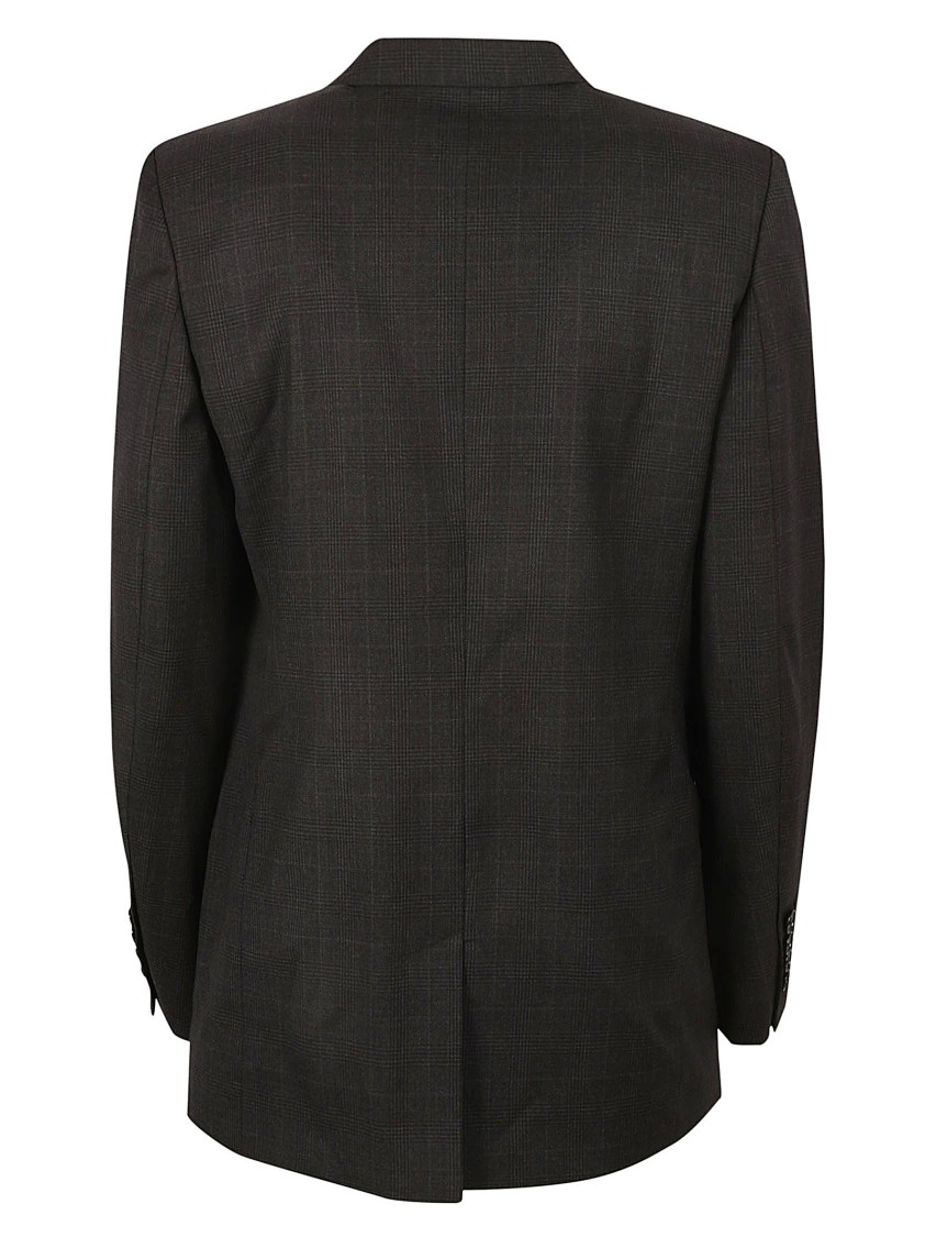Isabel Marant Double-breasted Tailored Jacket With Notched Lapel In Black