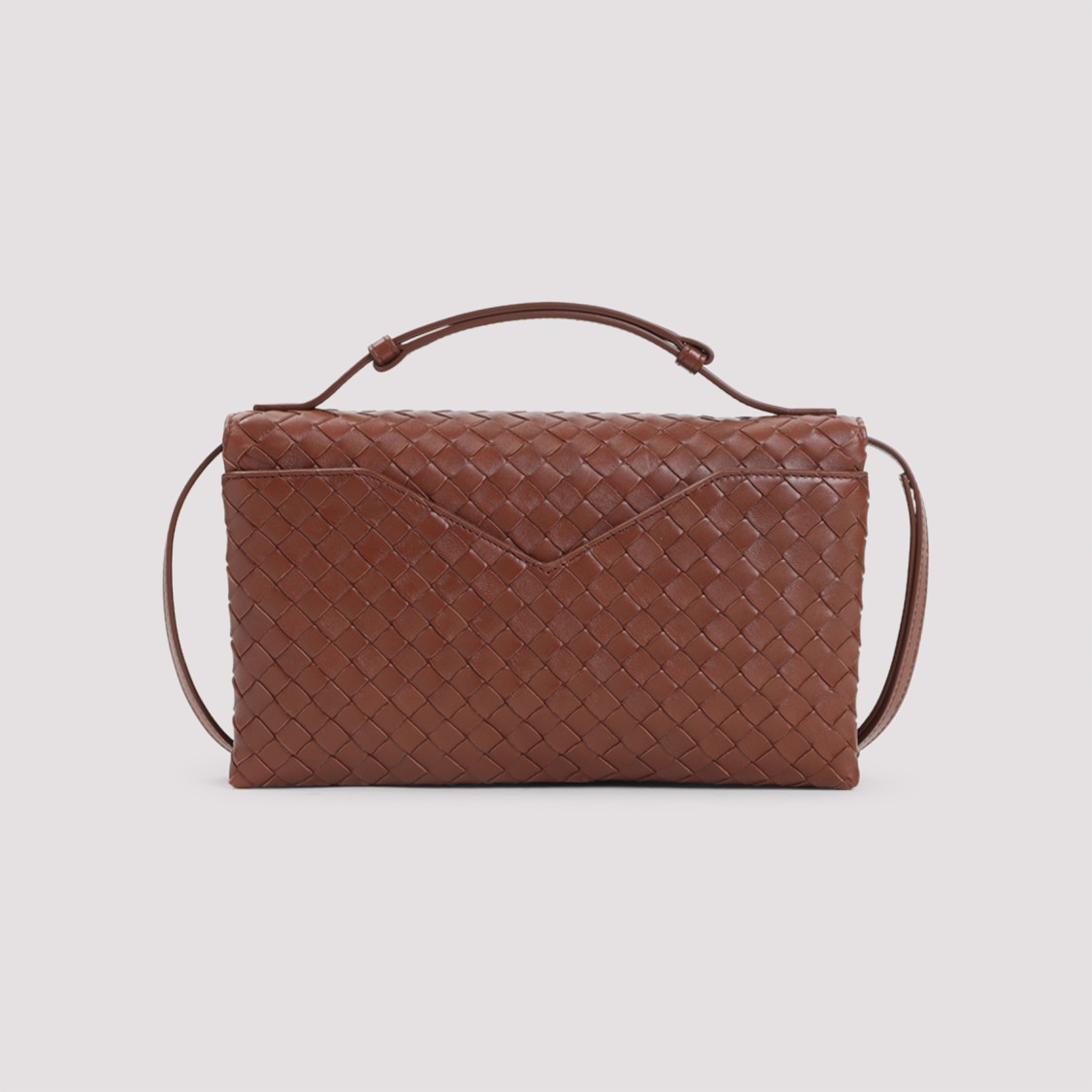 ショルダーバッグ・ポシェット Bottega Veneta Dark Red Intrecciato Lamb Leather Shoulder Bottega Veneta Dark Red Intrecciato Lamb Leather Shoulder