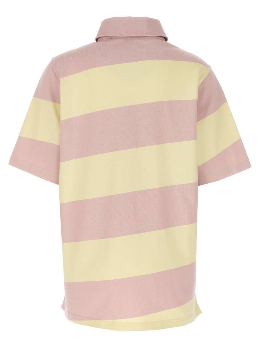 Burberry Cotton Polo In Multi